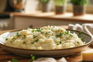 Lire la suite à propos de l’article Recette facile de risotto cookeo crémeux et savoureux