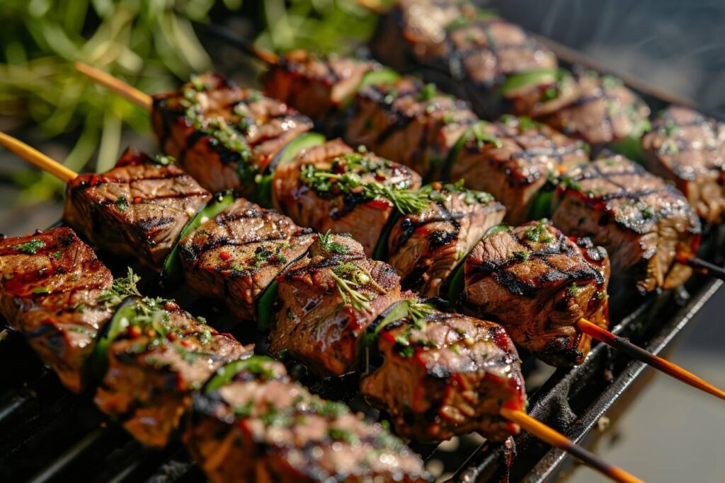 La brochette de boeuf parfaite : comment choisir la meilleure viande pour un résultat savoureux ?