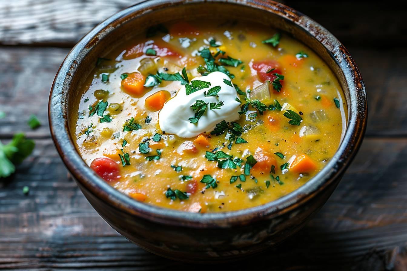 Recette facile de soupe au chou : un plat réconfortant et savoureux pour toute la famille