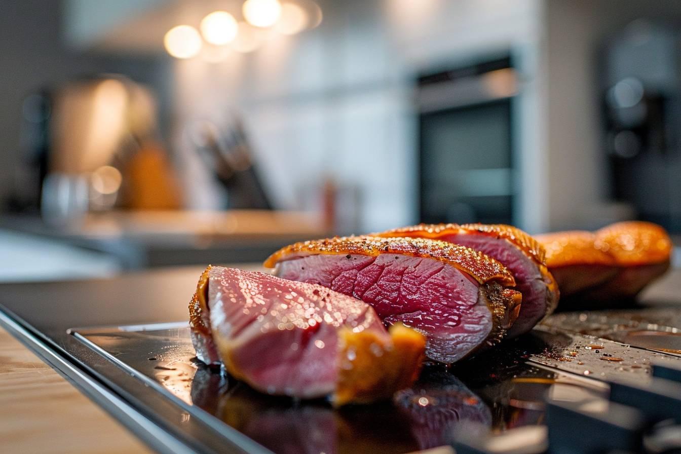 Recette facile de magret de canard au four : cuisson parfaite et astuces pour une peau croustillante