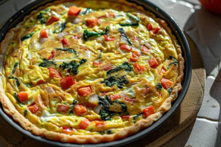 Lire la suite à propos de l’article Recette facile de quiche sans pâte : une délicieuse alternative légère pour un repas rapide et équilibré