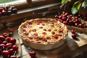 Lire la suite à propos de l’article Recette de clafoutis aux cerises : 10 idées originales pour un dessert gourmand et facile à préparer