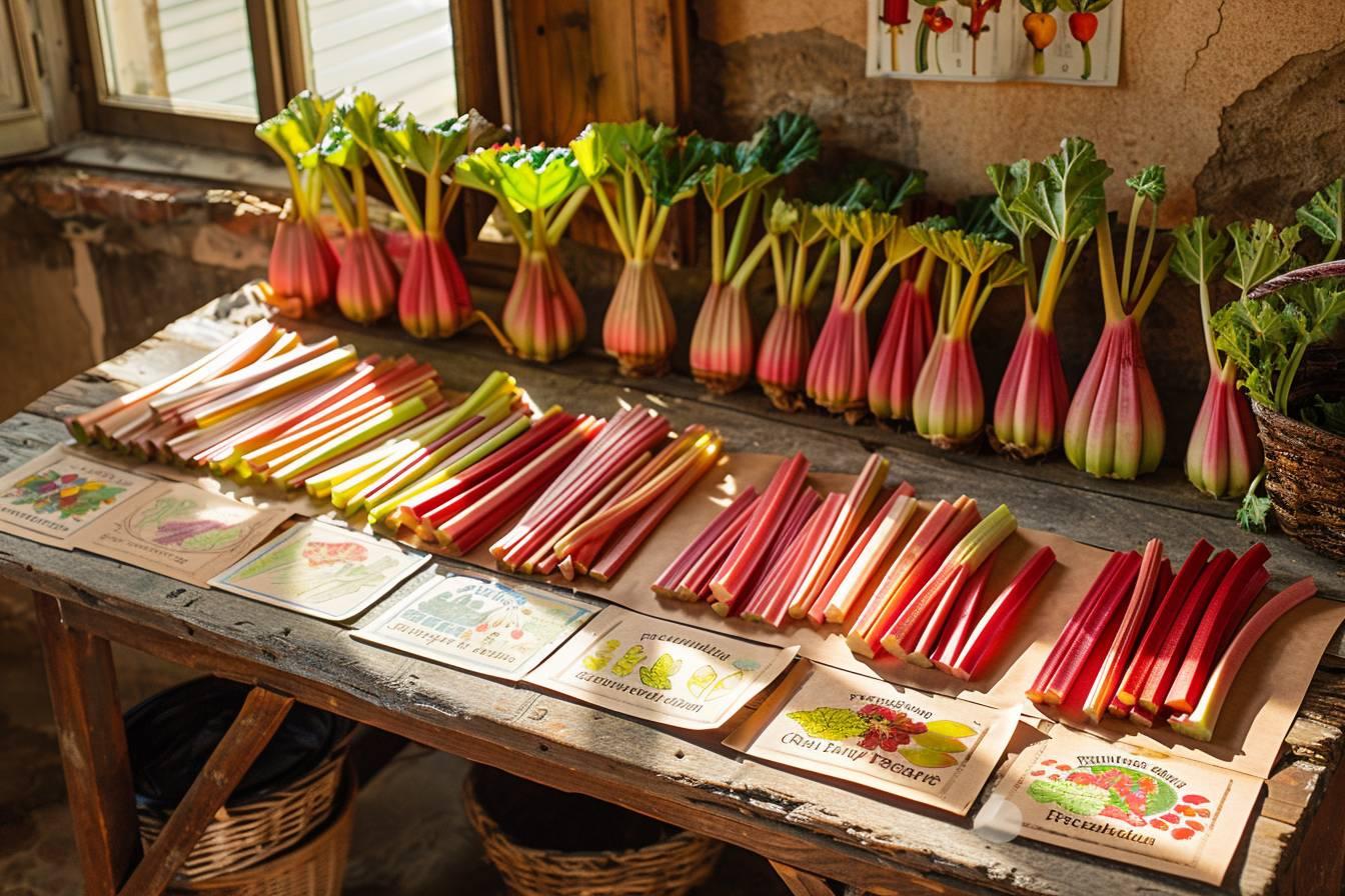 La rhubarbe : botanique, culture et histoire - Guide complet pour tout savoir sur cette plante