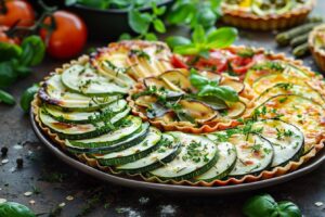 Lire la suite à propos de l’article 40 Recettes savoureuses à la courgette : des tartes, gratins et salades faciles à préparer