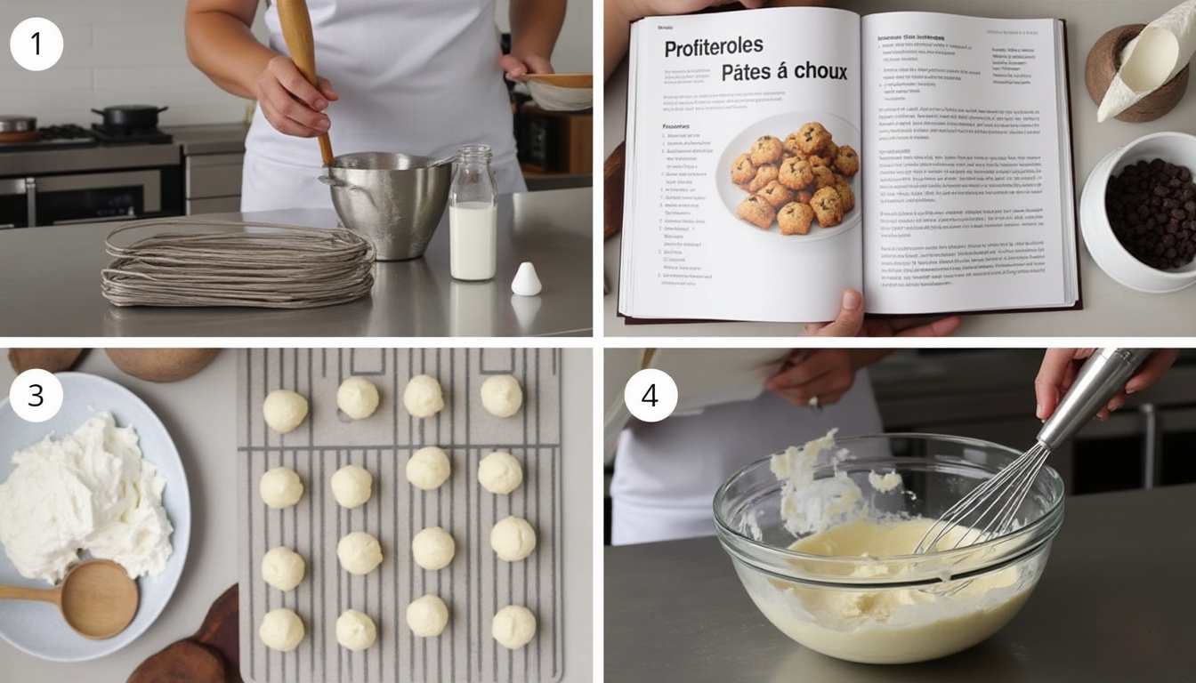 découvrez nos astuces et recettes pour réussir des profiteroles moelleuses à coup sûr. apprenez les techniques essentielles pour préparer cette délicieuse pâtisserie, alliant éclairs croustillants et crème onctueuse.