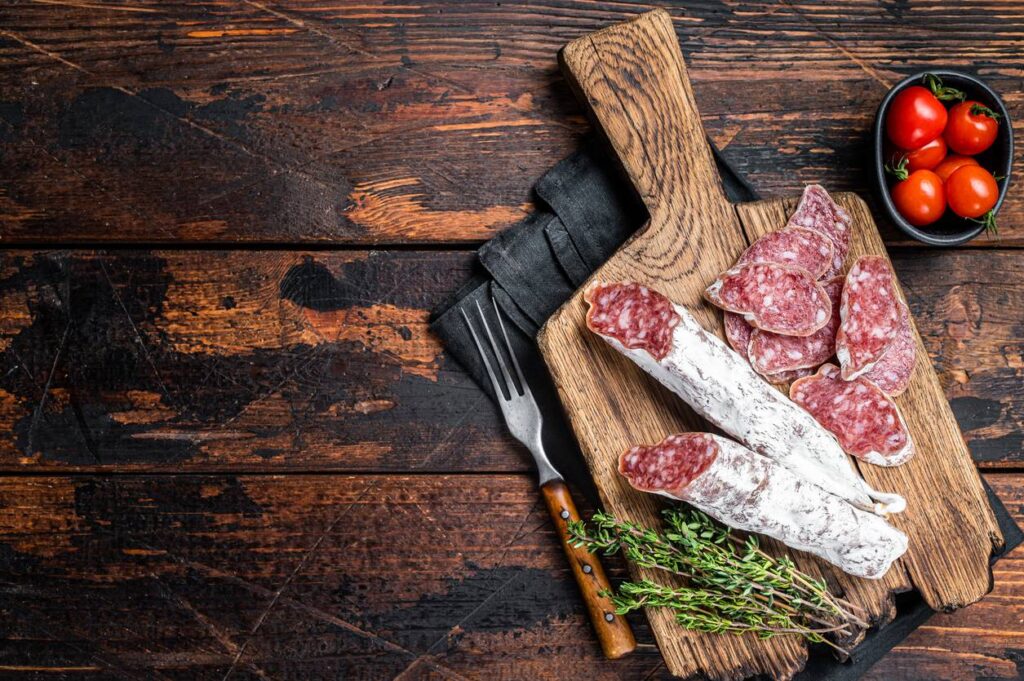 saucisson commande de charcuterie en ligne