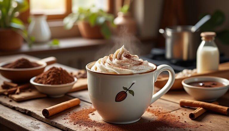 Lire la suite à propos de l’article Comment préparer un chocolat chaud maison riche et crémeux