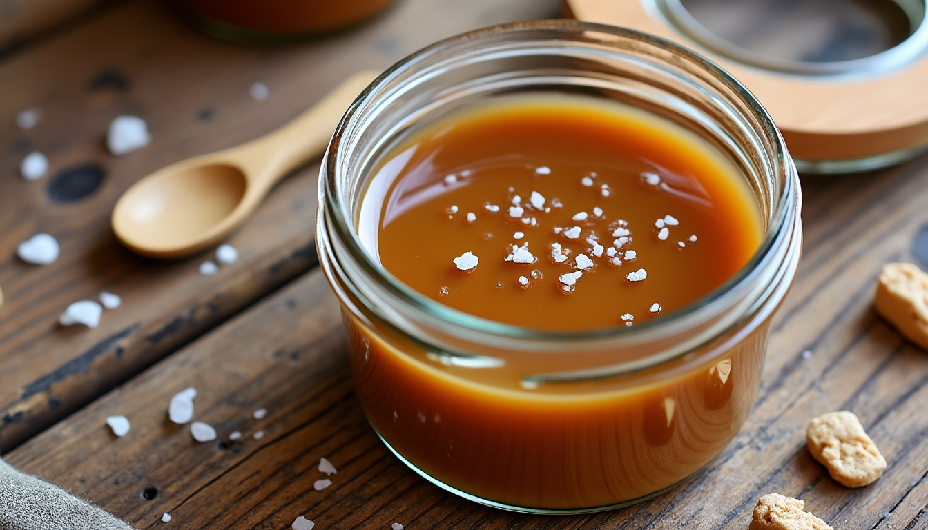 découvrez notre recette simple et rapide pour préparer un irrésistible caramel beurre salé maison. apprenez les astuces pour obtenir une texture parfaite et un goût savoureux qui ravira vos papilles. parfait pour accompagner vos desserts ou déguster à la cuillère!