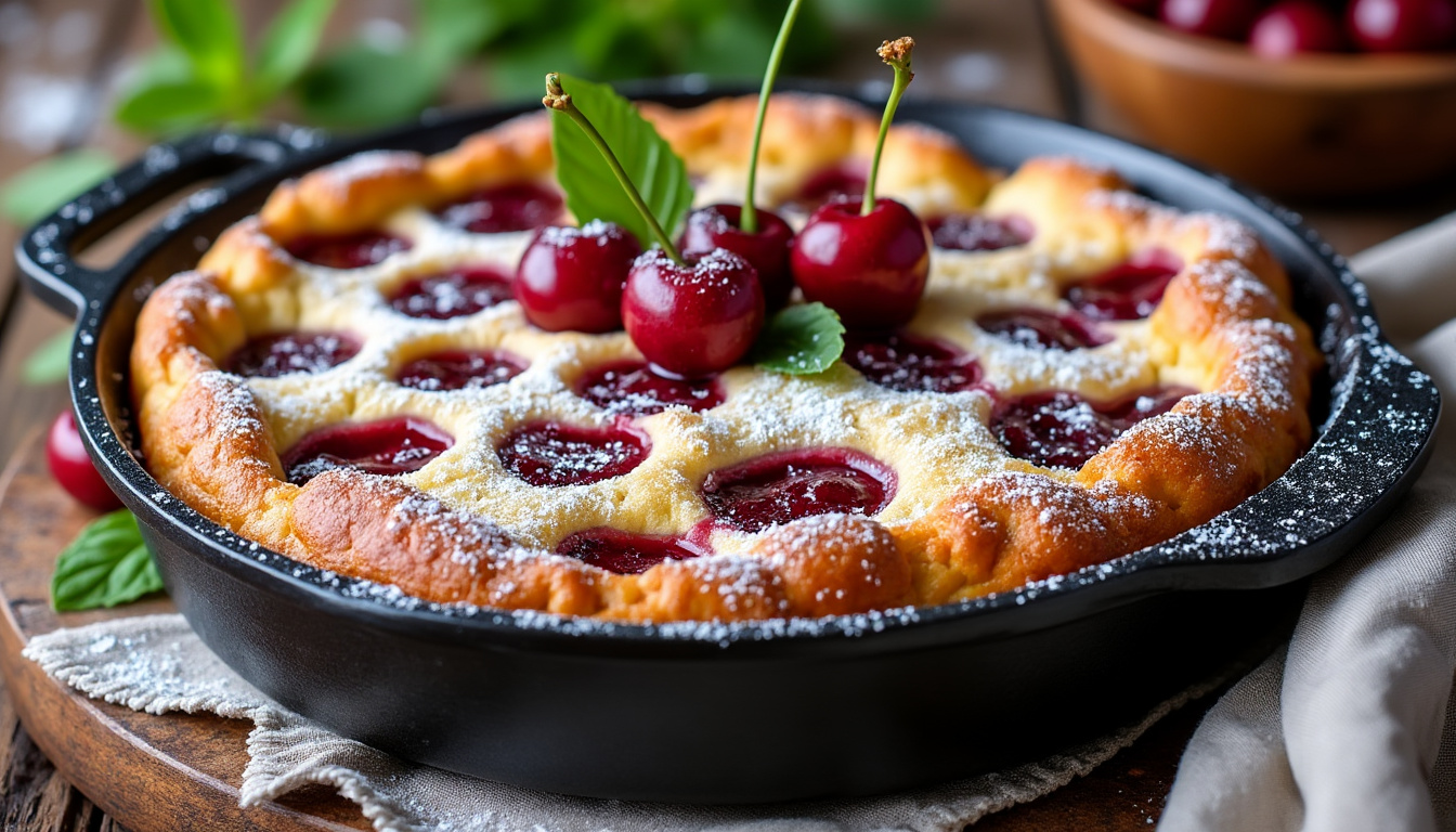 découvrez notre recette facile pour réussir un clafoutis aux cerises moelleux et savoureux. apprenez les astuces pour obtenir un dessert parfaitement léger et gourmand qui ravira vos papilles. idéal pour vos repas en famille ou entre amis !