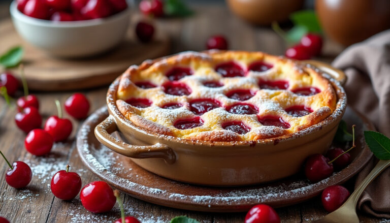 Lire la suite à propos de l’article Comment réussir un clafoutis aux cerises moelleux et savoureux
