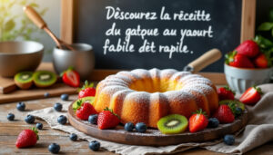 Lire la suite à propos de l’article Découvrez la recette du gâteau au yaourt facile et rapide