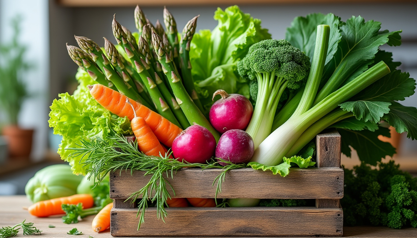 découvrez la liste des fruits et légumes de saison en mars pour savourer des produits frais et locaux. idéals pour vos recettes printanières, ces ingrédients vous permettent de profiter des bienfaits de la nature tout en respectant le calendrier de la saison.