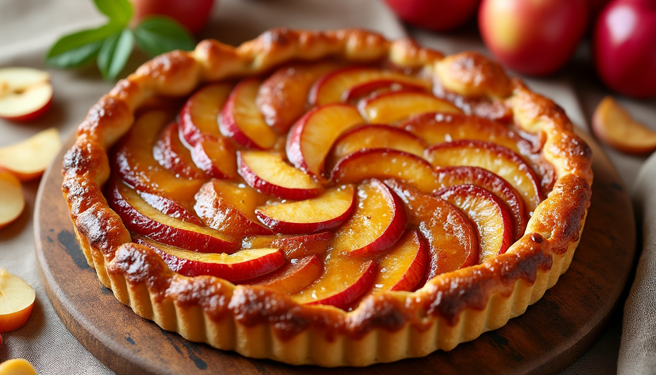 découvrez les secrets d'une tarte tatin réussie grâce à notre recette facile et délicieuse. éveillez vos papilles avec ce dessert classique aux pommes caramélisées, parfait pour émerveiller vos invités avec un goût inoubliable.