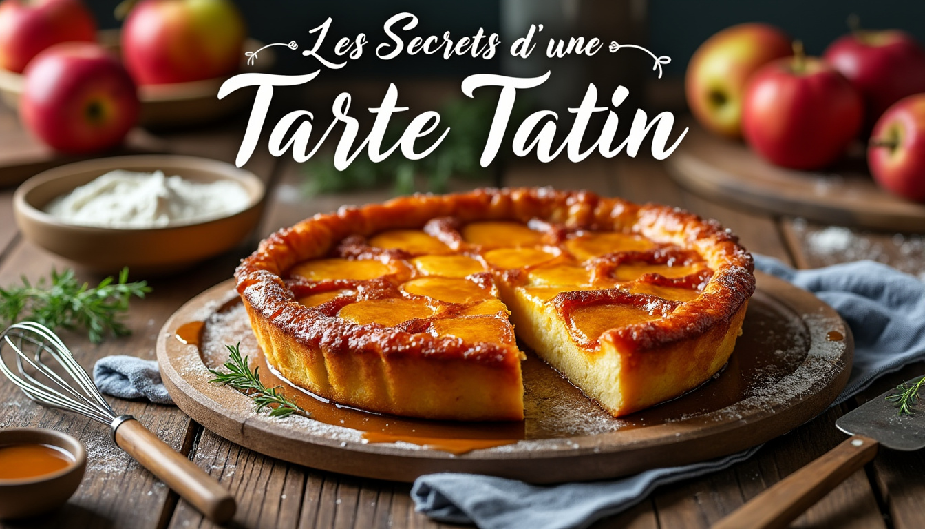 You are currently viewing Les secrets d’une tarte tatin réussie : recette facile et délicieuse