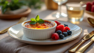 Lire la suite à propos de l’article Recette facile de crème brûlée : un dessert classique à réaliser chez soi
