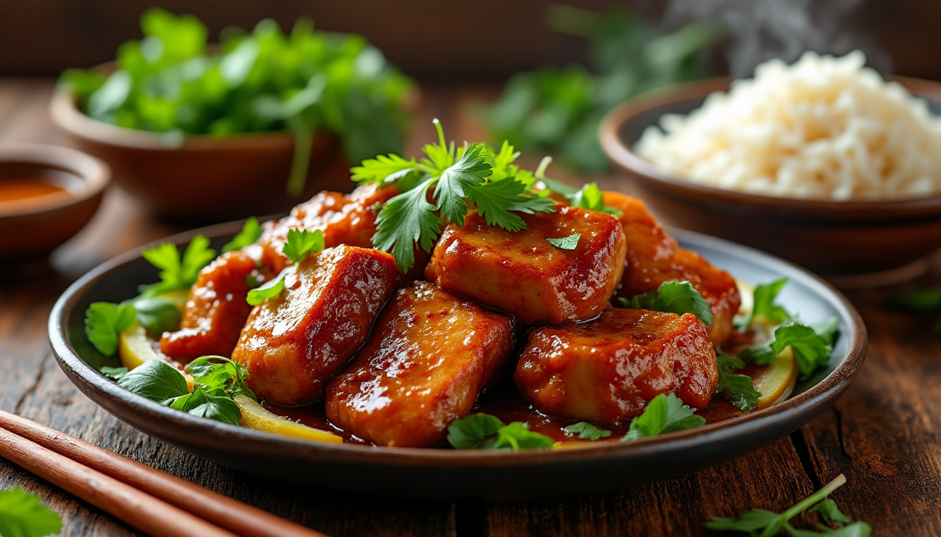 You are currently viewing Recette facile de porc au caramel : un délice sucré-salé à découvrir