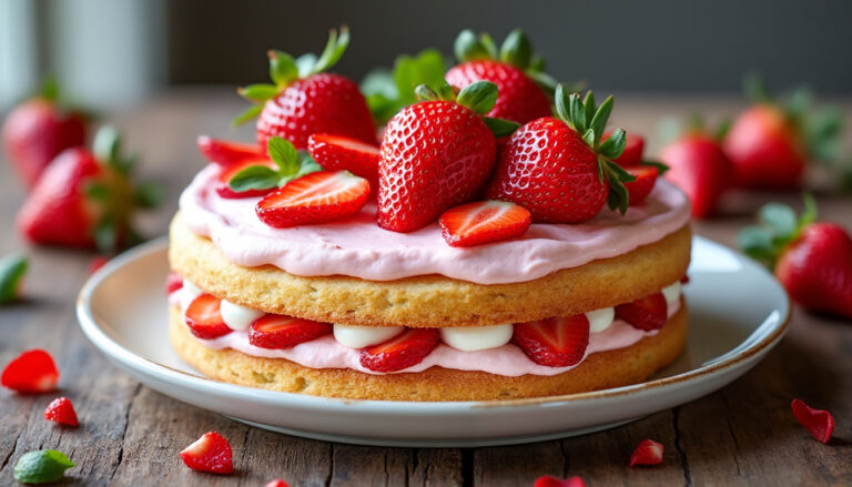 Lire la suite à propos de l’article Recette fraisier : un dessert fruité et gourmand à réaliser chez soi