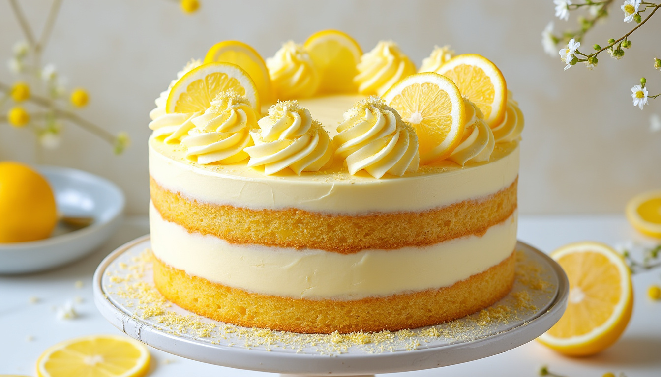 découvrez notre recette simple et délicieuse de gâteau au citron ! un dessert moelleux et rafraîchissant qui ravira vos papilles. idéal pour toutes les occasions, ce gâteau est facile à préparer et embellira vos tables avec sa saveur acidulée.