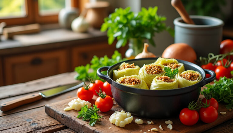 Lire la suite à propos de l’article Choux farcis : la recette traditionnelle de grand-mère révélée