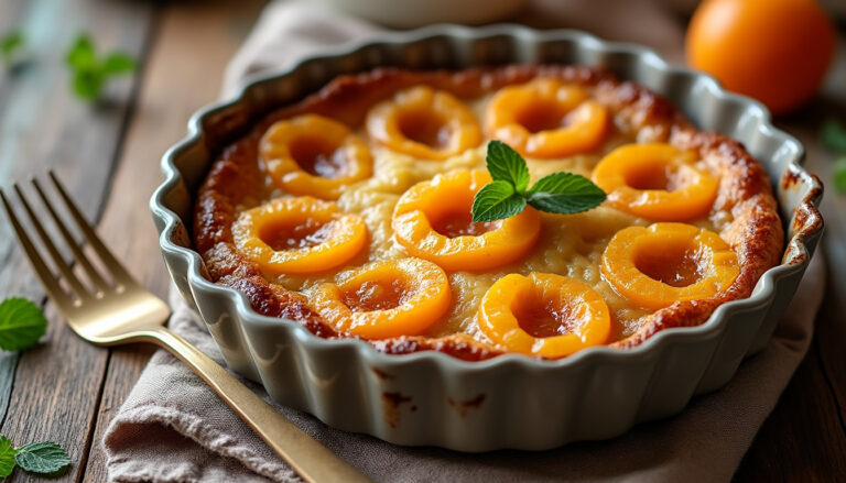 Lire la suite à propos de l’article Clafoutis aux abricots : une recette facile et gourmande