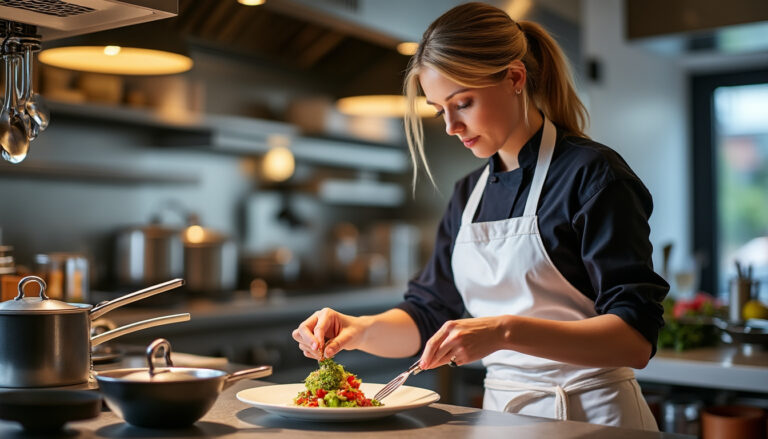 Lire la suite à propos de l’article Clare Smyth : L’Ascension de la Cheffe Étoilée en Gastronomie