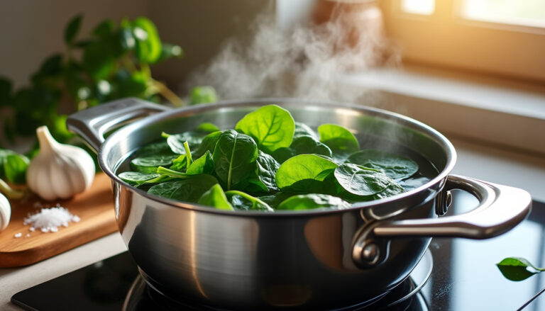 Lire la suite à propos de l’article Comment cuire les épinards pour préserver leurs nutriments