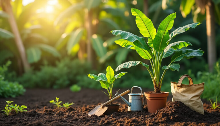 Lire la suite à propos de l’article Comment faire pousser un bananier sans semence : un guide facile