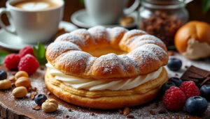 Lire la suite à propos de l’article Découvrez la recette classique du paris-brest : un délice à réaliser chez soi