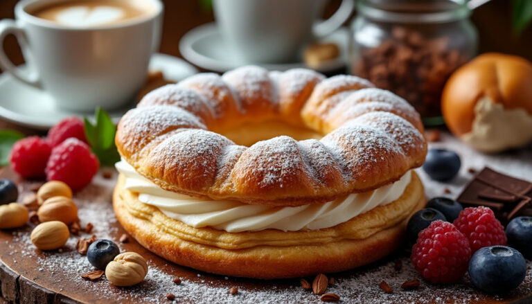Lire la suite à propos de l’article Découvrez la recette classique du paris-brest : un délice à réaliser chez soi
