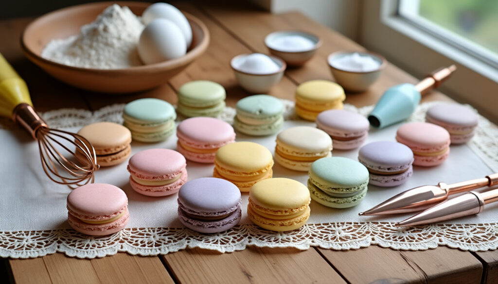 plongez dans l'univers sucré des macarons avec notre recette parfaite ! suivez nos astuces et conseils pratiques pour réussir à coup sûr ces délicieuses douceurs aux multiples saveurs. transformez votre cuisine en pâtisserie et impressionnez vos proches avec des macarons dignes des meilleurs chefs.