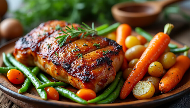 Lire la suite à propos de l’article Recette facile d’échine de porc au four : un plat savoureux et réconfortant