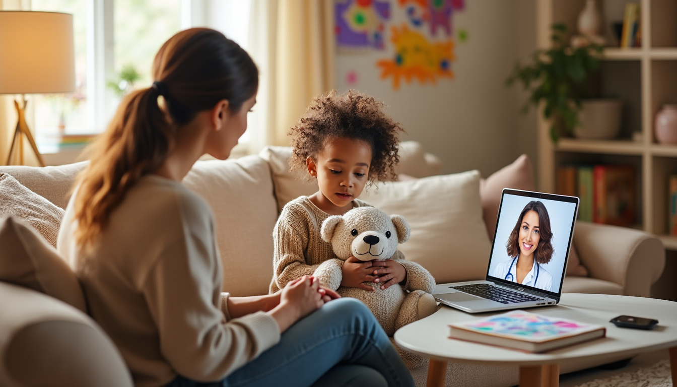 You are currently viewing Consulter un pédiatre depuis chez soi : les avantages de la téléconsultation pour vos enfants