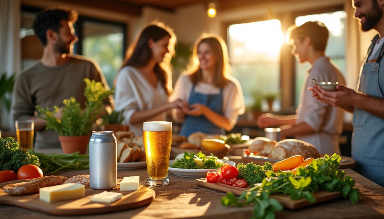 découvrez combien de calories se cachent dans une canette de bière. informez-vous sur les différents types de bière et leurs valeurs caloriques pour mieux gérer votre consommation tout en savourant votre boisson préférée.