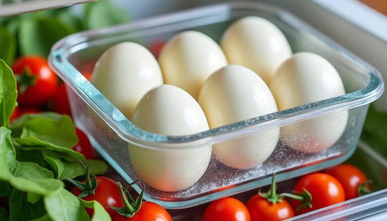 Lire la suite à propos de l’article Combien de temps se conserve un œuf dur au frigo ?