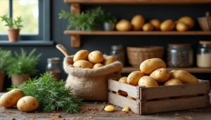 Lire la suite à propos de l’article Comment conserver les pommes de terre sans qu’elles germent ?