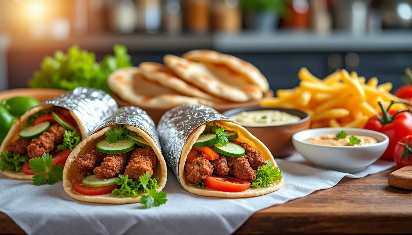 découvrez tout ce que vous devez savoir sur le kebab : calories, ingrédients et astuces pour savourer ce sandwich bien garni sans culpabilité. optimisez votre alimentation tout en vous régalant !