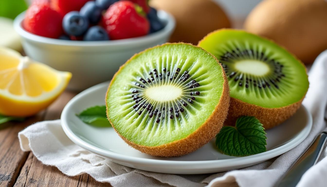 découvrez le kiwi, ce fruit sucré et rafraîchissant qui séduit par sa saveur unique. mais combien de calories renferme-t-il vraiment ? explorez les bienfaits nutritionnels et les apports caloriques du kiwi pour l'intégrer utilement à votre alimentation.