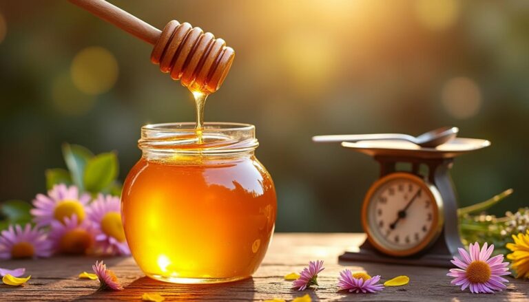 Lire la suite à propos de l’article Miel : sucré, mais combien de calories par cuillère ?