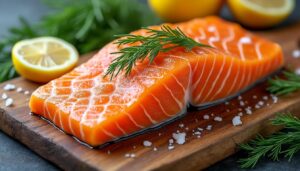 Lire la suite à propos de l’article Saumon : un poisson gras, mais combien de calories ?