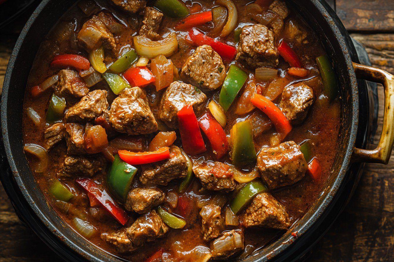 You are currently viewing Recette authentique d’axoa de veau basque : préparation facile et savoureuse en 30 minutes