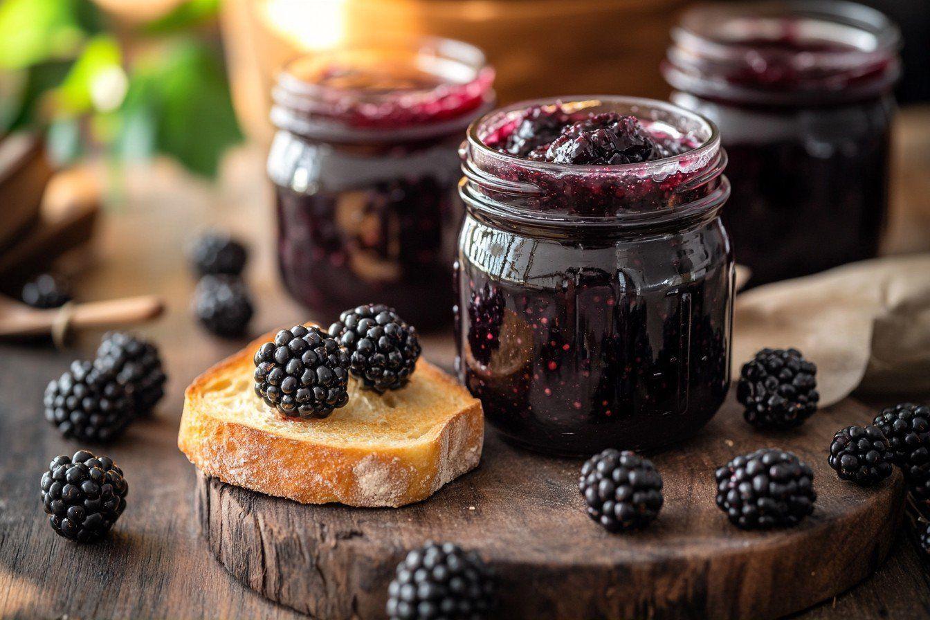 Confiture de mûres maison : recette facile et délicieuse pour savourer les fruits de l'été