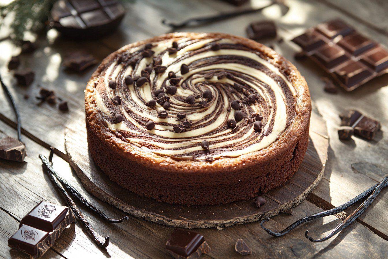 Recette facile de marbré chocolat vanille : le dessert incontournable pour vos goûters en famille