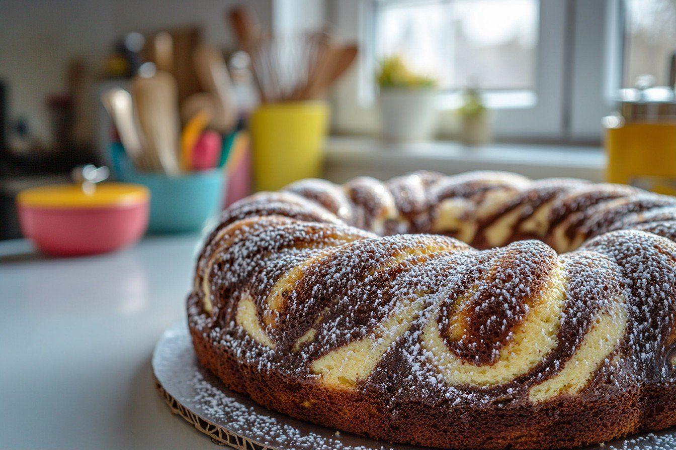 You are currently viewing Recette facile de marbré chocolat vanille : le dessert incontournable pour vos goûters en famille