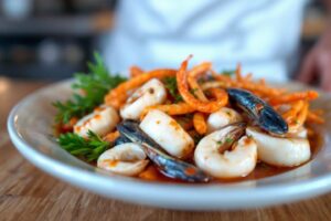 Lire la suite à propos de l’article Sauce armoricaine traditionnelle : recette savoureuse pour sublimer vos fruits de mer et crustacés