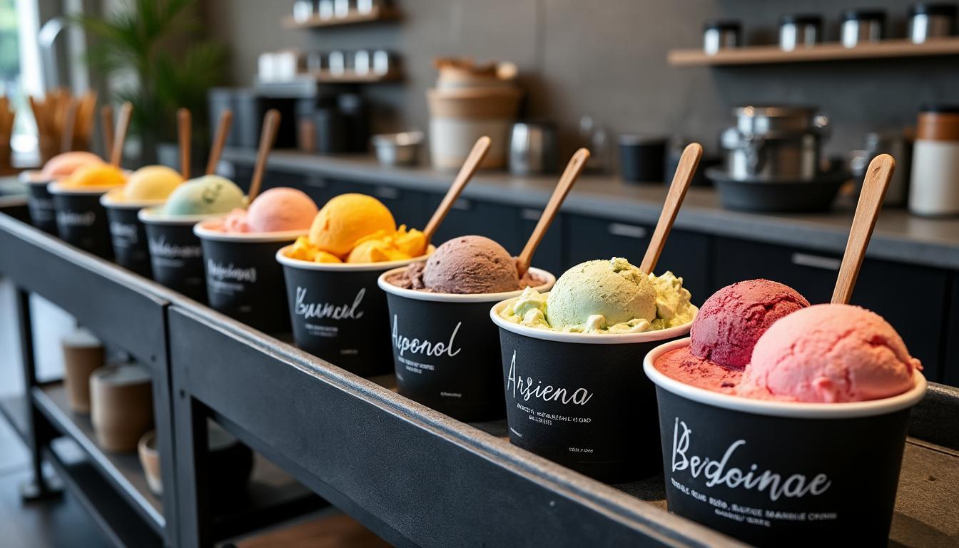 découvrez la nouvelle session de vente directe des savoureuses glaces moustache à saint-malo. ne manquez pas cette occasion de savourer des douceurs artisanales et de vous régaler avec des saveurs uniques qui raviront vos papilles !