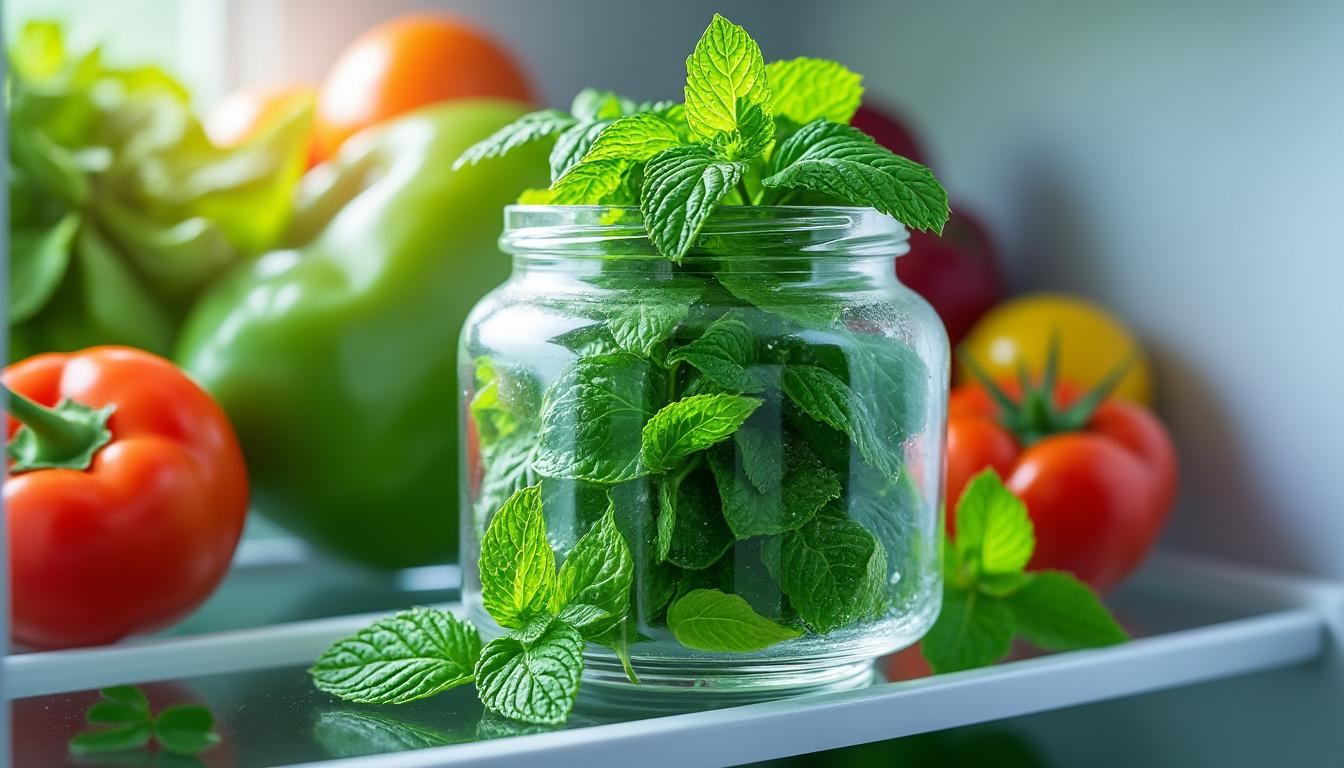 You are currently viewing Comment conserver de la menthe fraîche au réfrigérateur ?