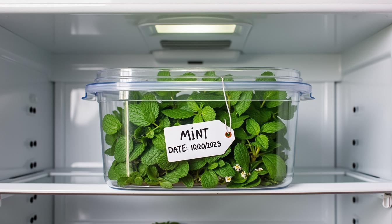 découvrez nos astuces pour conserver la menthe fraîche au réfrigérateur. apprenez les meilleures techniques pour préserver sa saveur et sa fraîcheur, afin de profiter de cette herbe aromatique dans vos plats et boissons tout au long de la semaine.