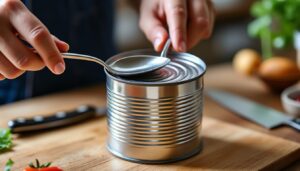 Lire la suite à propos de l’article Comment ouvrir une conserve sans ouvre-boîte ?