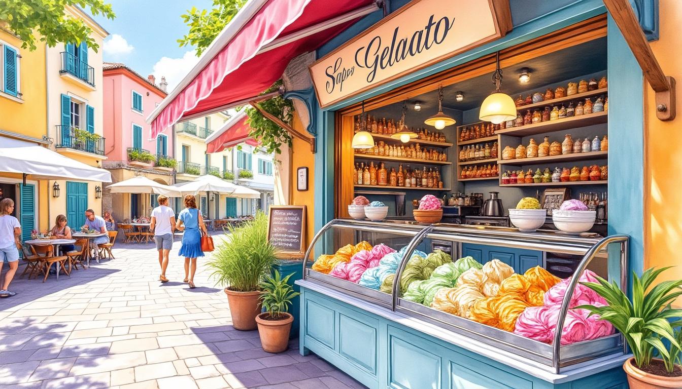 partez à la découverte de marsala gelati, l’adresse incontournable du port de sanary pour savourer de délicieux gelatos artisanaux, symboles de la région toulonnaise. vivez une expérience gourmande unique à chaque bouchée !