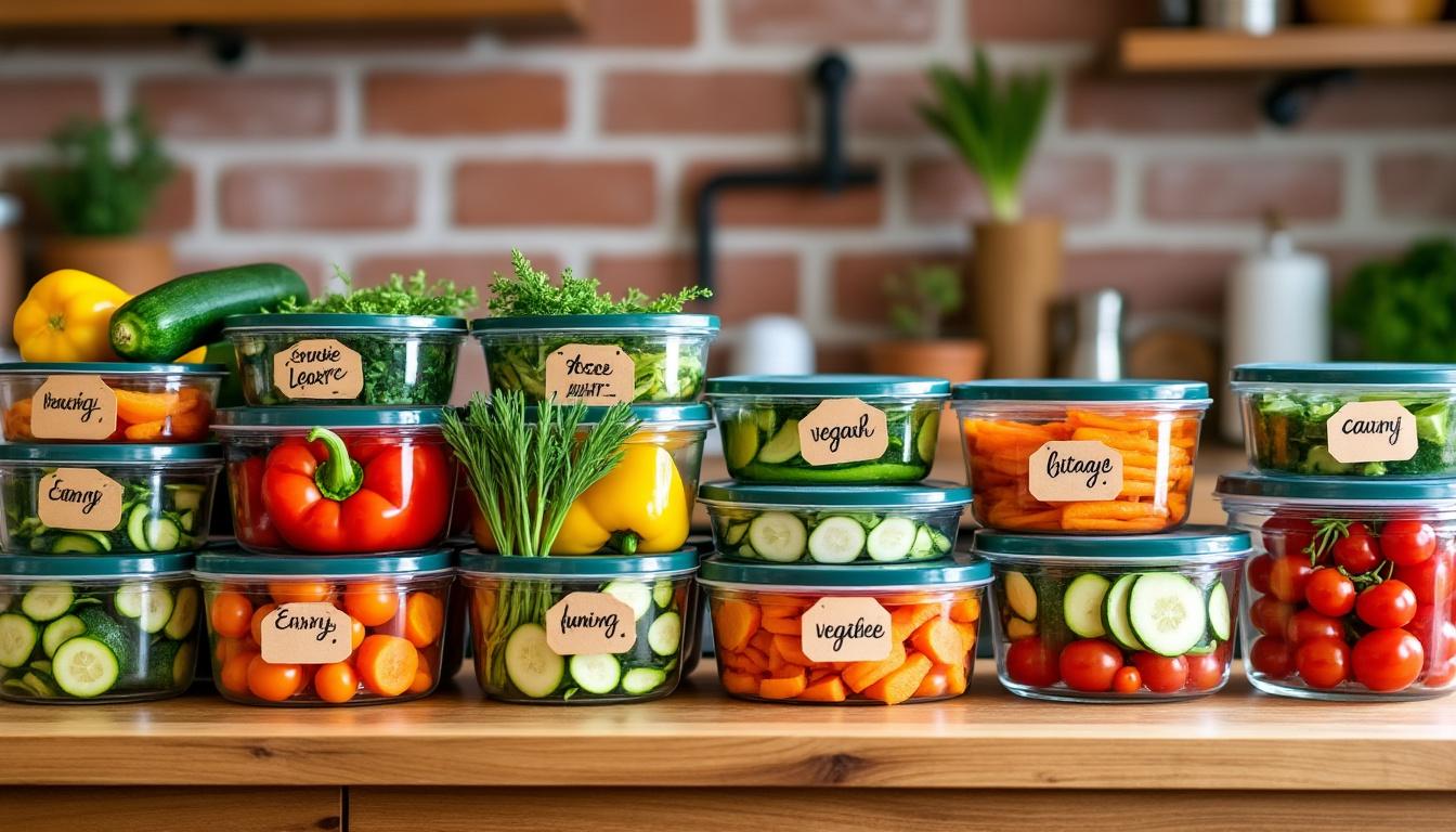 découvrez notre plan de batch cooking spécial du 25 au 29 août : 5 recettes savoureuses à préparer en seulement 1 heure pour des dîners faciles, rapides et gourmands toute la semaine !
